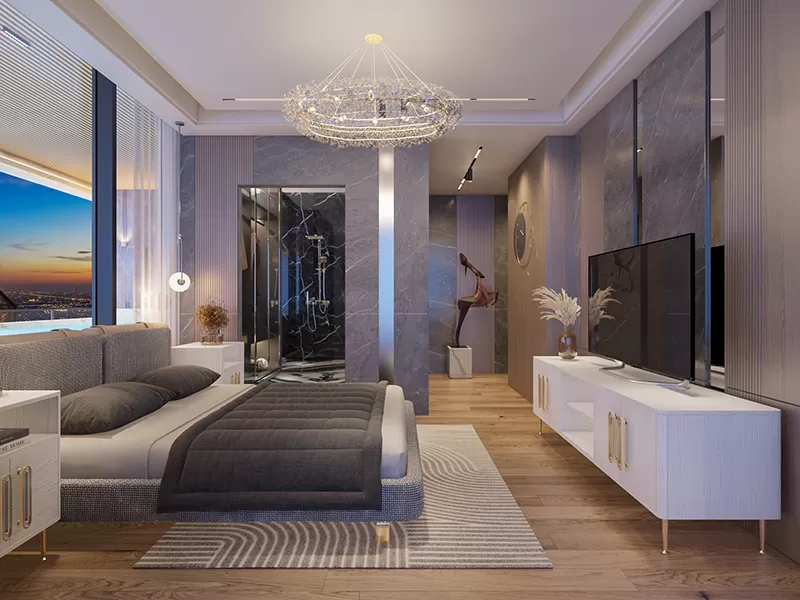 Empire Estates Luxury apartments Dubai by Versace brand in Arjan