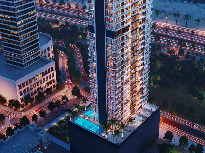 Binghatti Venus Apartment at JVC by Binghatti Developer for sale