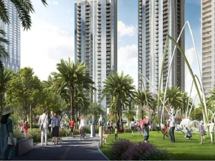 Creek Rise Apartments in Dubai Creek Harbour by Emaar for Sale
