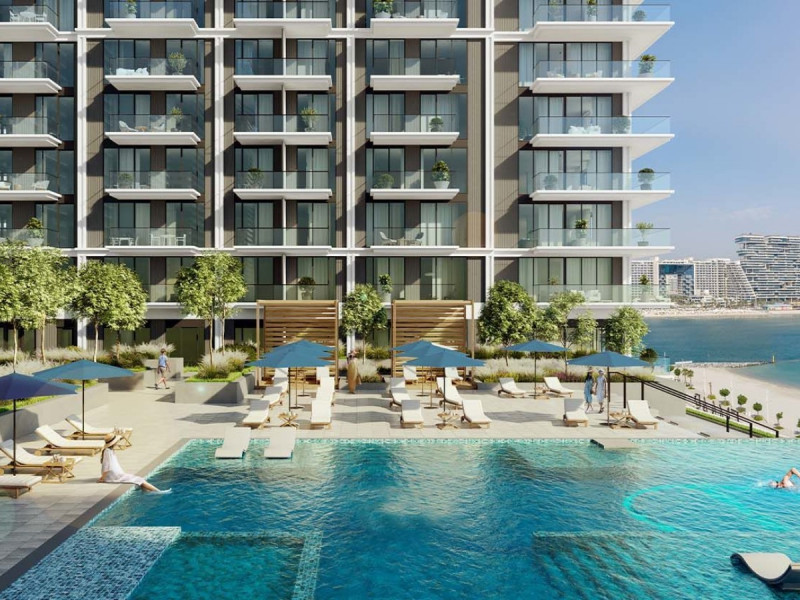 Beachgate apartments by address at Emaar Beachfront for sale