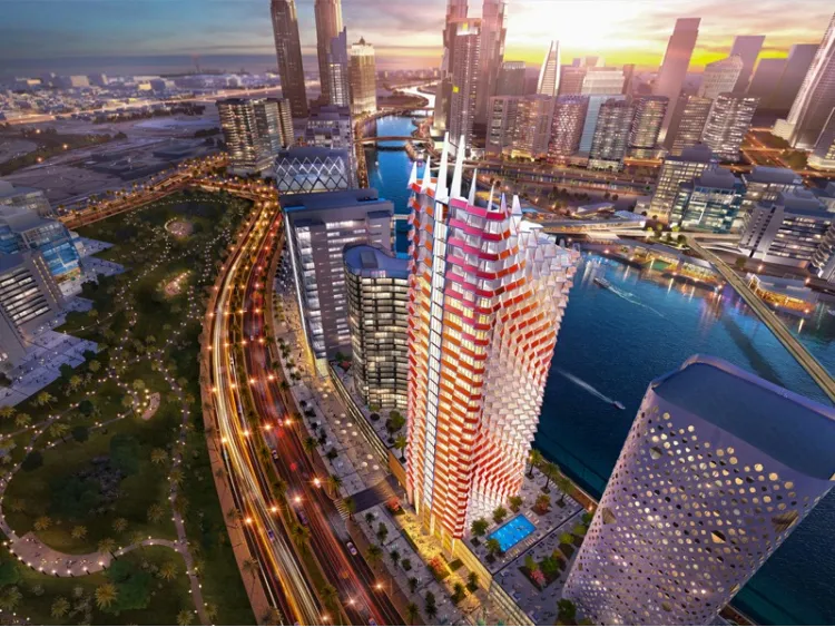 Binghatti East Apartments at Dubai Residential Complex Liwan for sale