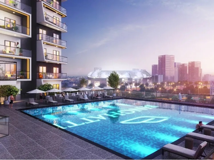 Binghatti Luna Apartments at Jumeirah Village Circle for sale