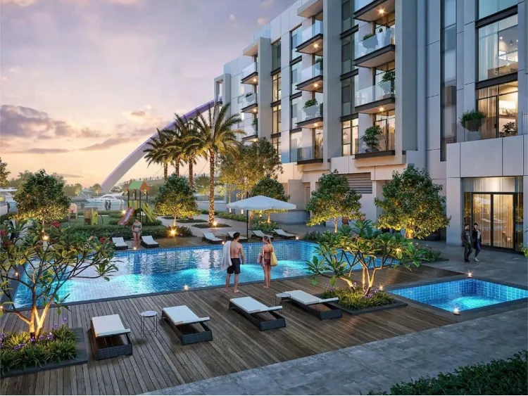 Canal Front Residence in Meydan City Dubai by Nakheel for Sale
