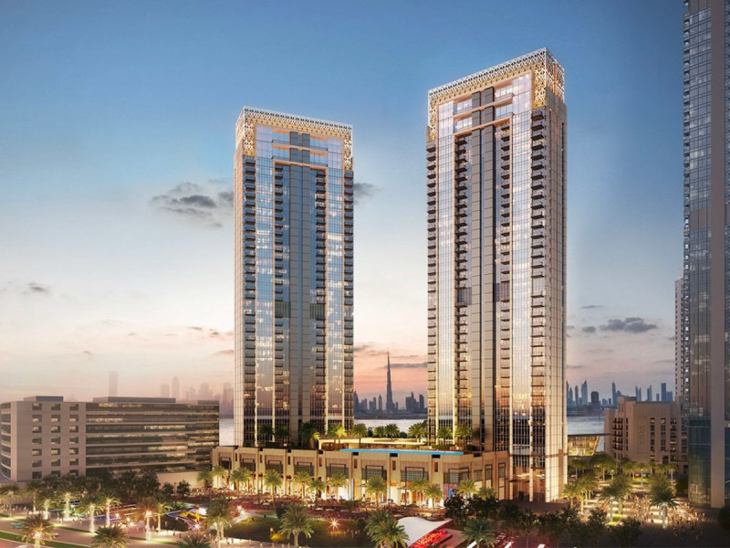 Creekside 18 Twin Towers at Dubai Creek Harbour by Emaar for Sale
