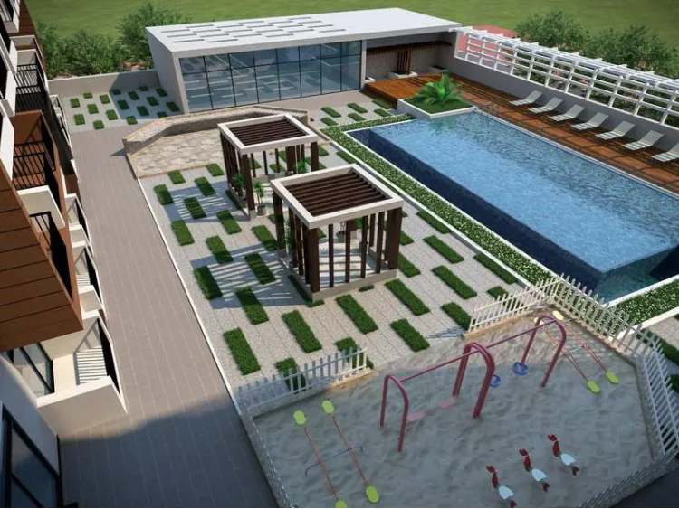Wavez Residence by Danube Properties in liwan for sale