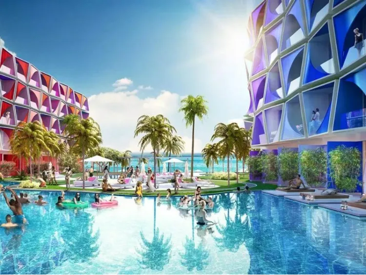 Sale of the Heart of Europe hotel apartments in Dubai, built by the client company