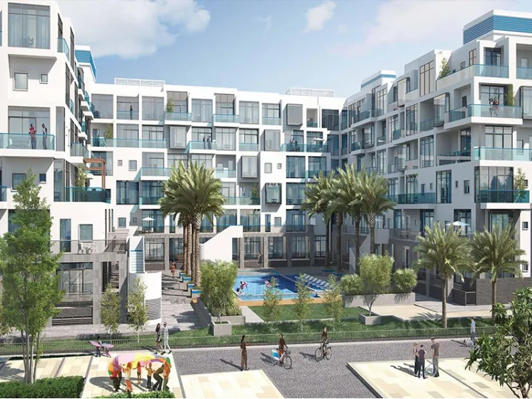 Oia Residence Apartments at Motor City Dubai by Union Properties for sale