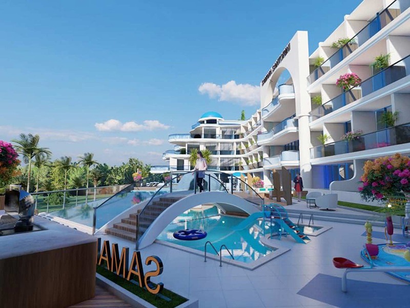 Samana Santorini at Dubai Studio City for sale