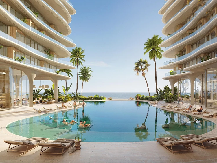 فروش واحدهای آپارتمانی ای وای ای بیچ‌ فرانت رزیدنس (AYA Beachfront Residences) توسط دیار در ام‌ القیوین دبی