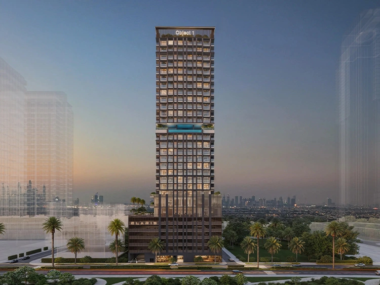 فروش واحدهای آپارتمانی الاریس رایز (Elaris Rise) توسط ابجکت وان در جمیرا ویلج تراینگل دبی