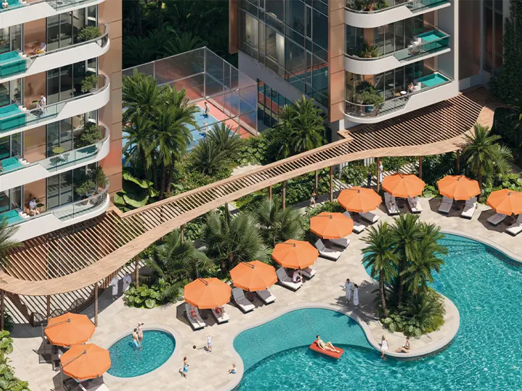 فروش واحدهای آپارتمانی سولنا (Solena) توسط پیک سامیت در اورچارد پلیس دبی