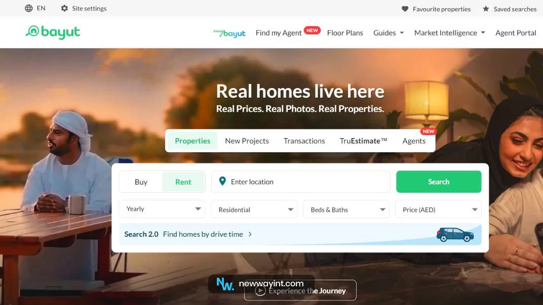 سایت Bayut اجاره آپارتمان در دبی