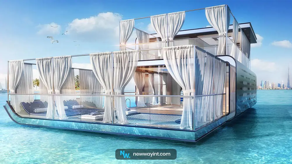 Dubai floating villas