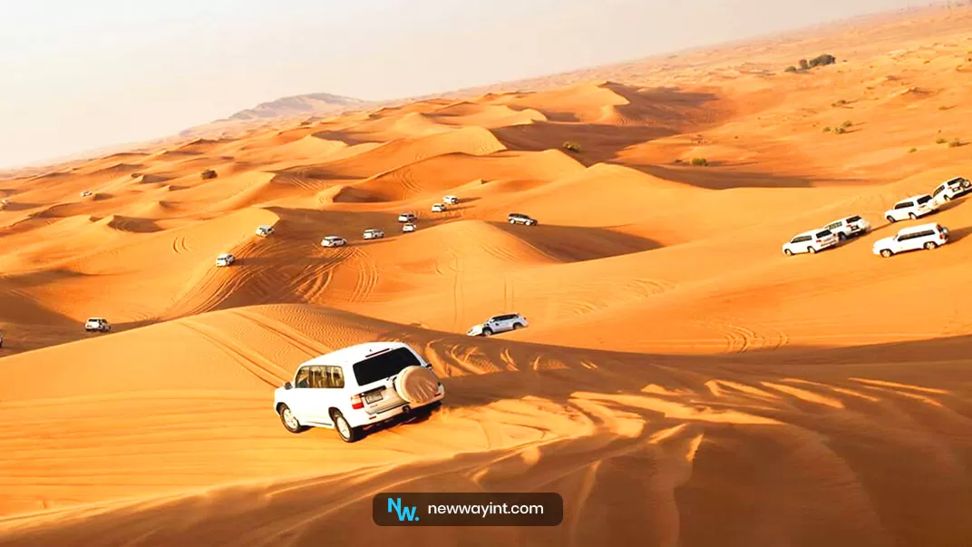 Dubai safari with Land Cruiser