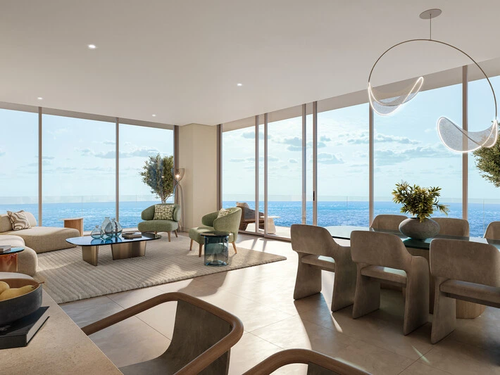 Chelsea Residence view of the living room