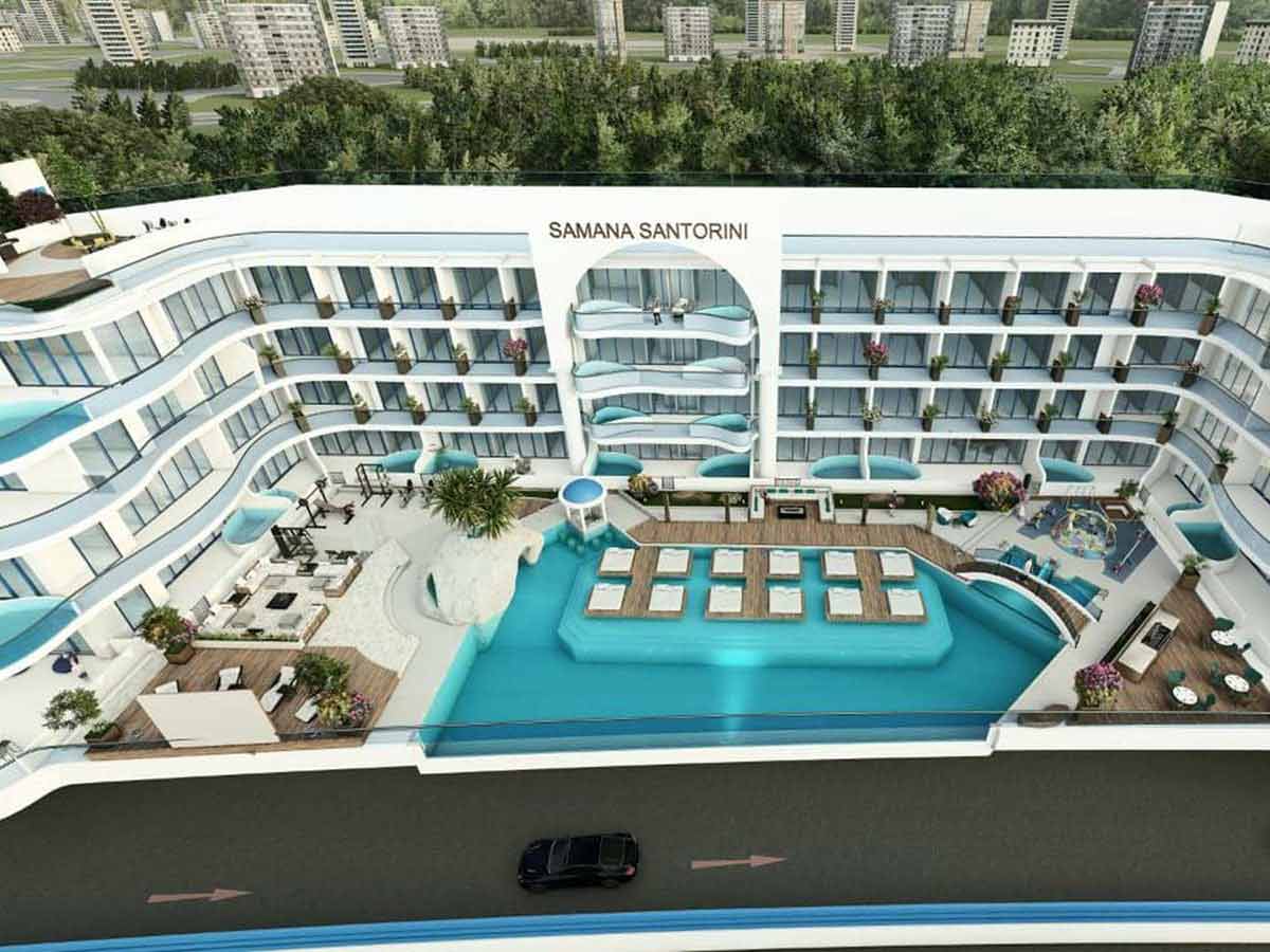 Samana Santorini at Dubai Studio City for sale